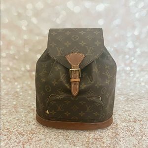 SOLD-Louis Vuitton Monogram BackPack Montsouris MM! 💯 Authentic. GREAT PRICE!